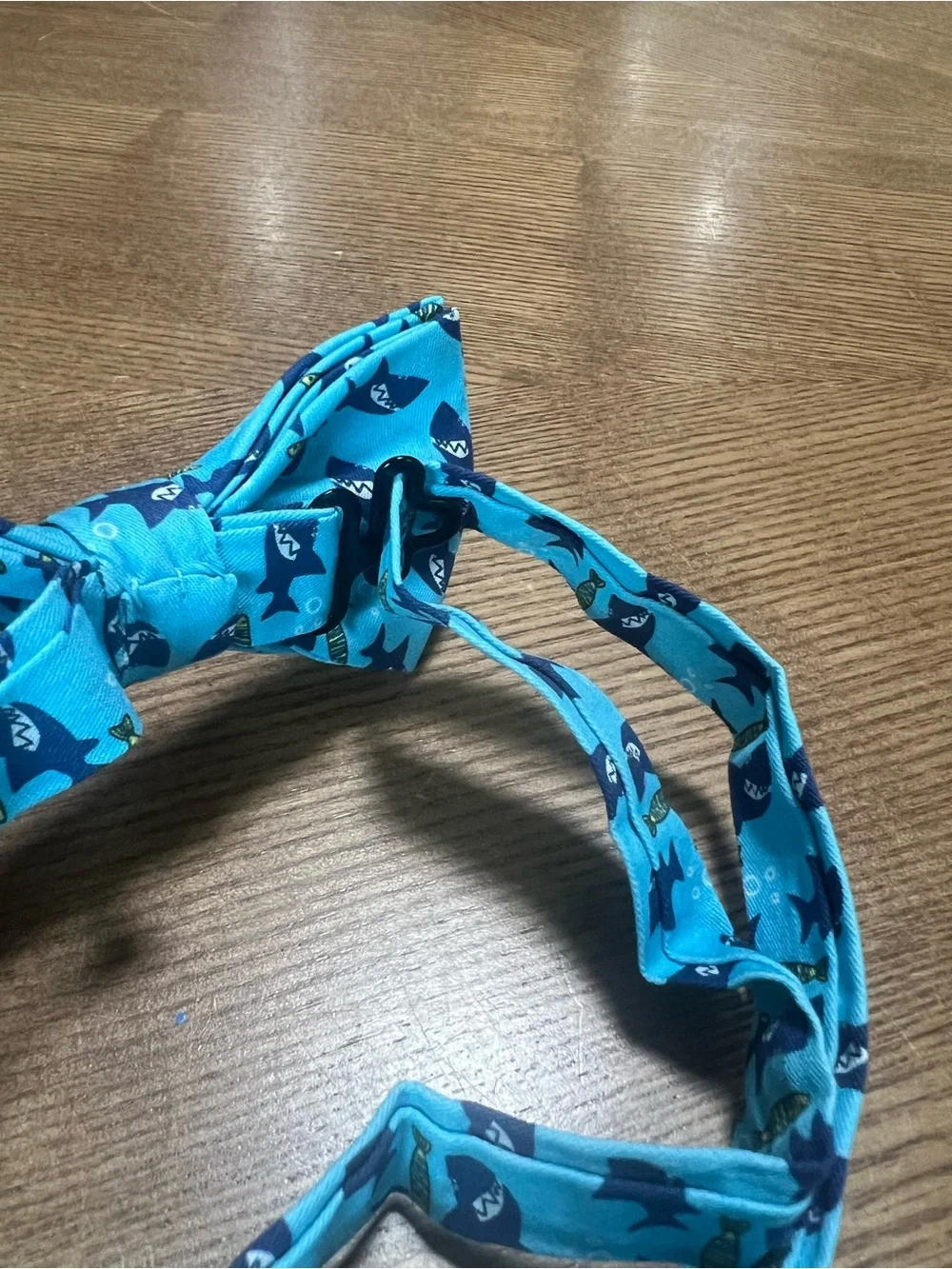 Kid’s Blue Shark Adjustable Funny Silly Bow Tie